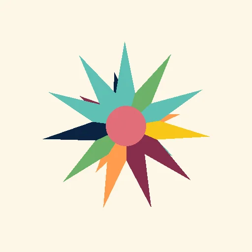 rangoli with diya arrangement for diwali